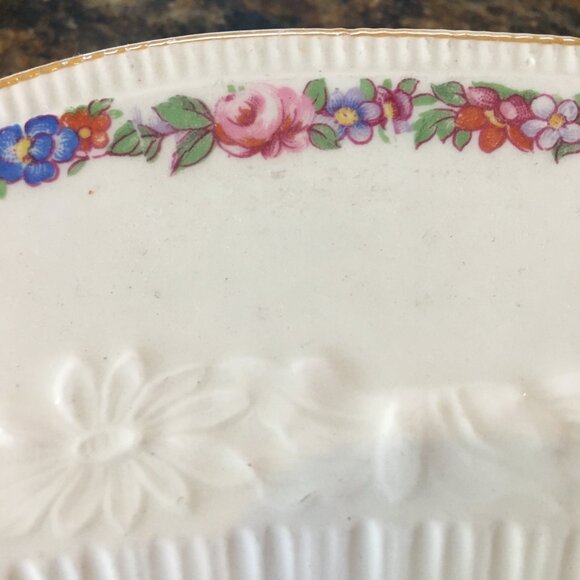 Vintage Old Staffordshire Johnson Bros England MARLOW Medium Serving Platter - Picture 5 of 14